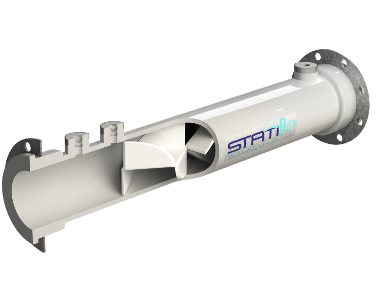 Statiflo's Series 400 Pipe Mixers Plastic Static Mixer for cost